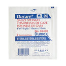 Ducare® Sterile 8-Ply Square Woven Gauze Sponge, 4 x 4 in., 50/BX