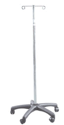 IV Stand 2-Hook Five Swivel Ball Bearing Casters