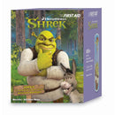 American® White Cross Rectangular Plastic Sterile Adhesive Strip, 3/4 x 3 in., Shrek and Fiona Kid Designs, 1200/CS