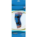Sport-Aid™ Open Knee Brace, Small - 13 to 14 inch knee circumference, Blue, 1/EA