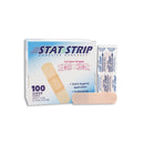 Stat Strip® Rectangular Sterile Adhesive Plastic Strip, 3/4 x 3 in., Tan, 1200/CS