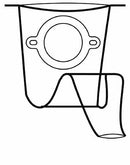 Hollister Ostomy Irrigation Sleeve, 1/EA