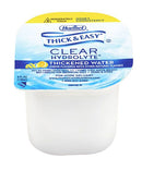 46056 Thick & Easy® Hydrolyte® Ready to Use Thickened Water, 4 oz. Cup, Lemon Flavor
