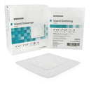 McKesson Square Sterile Adhesive Polypropylene/Rayon Dressing, 4 x 4 Inch, White, 1/EA