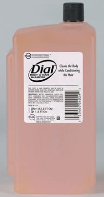 Dial® Shampoo and Body Wash 1 Liter Refill Bottle, 1/EA