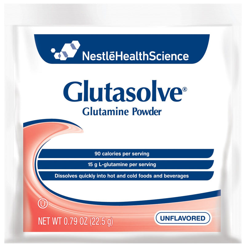 Glutasolve® Glutamine Supplement / Tube Feeding Formula, Unflavored, 22.5 Gram Individual Packet Powder