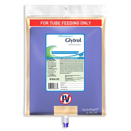 Glytrol® Adult Tube Feeding Formula, Unflavored, Ready to Hang Bag