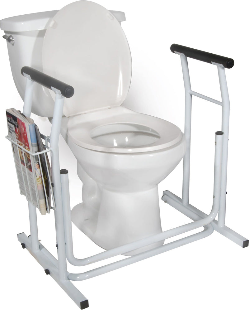 drive™ Free-standing Toilet Safety Rail, 2/CS