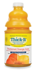 B477-A5044 Thick-It® Clear Advantage® Thickened Beverage, Orange Flavor, Ready To Use 64 oz. Bottle, Nectar Consistency