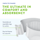 Prevail® Bariatric Unisex Disposable Incontinence Brief, Heavy Absorbency