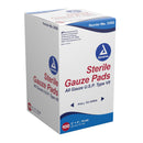 dynarex® Square Sterile 12-Ply Gauze Sponge, 2 x 2 in., 2400/CS