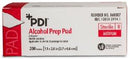 Alcohol Prep Pad PDI® 70% Strength Isopropyl Alcohol Individual Packet Medium Sterile