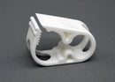 Urocare® Adjustable White Tube Clamp, 50/CS