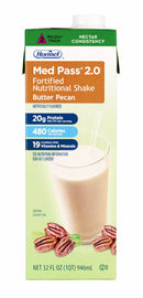 Med Pass® 2.0 Ready to Use Oral Supplement, 32 oz. Carton, Butter Pecan Flavor (46463)