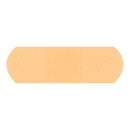 American® White Cross First Aid Rectangular Sterile Adhesive Plastic Strip, 1 x 3 in., Sheer, 1200/BX