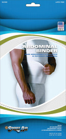 Sport-Aid™ Abdominal Binder, Large - 46 to 62 Inch Waist, White, 1/EA