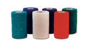 Co-Flex® NL Standard Compression Non-Sterile Cohesive Bandage, 2 Inch x 5 Yard, Teal/Blue/White/Purple/Green, 36/CS