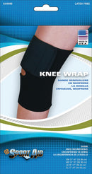 Sport Aid™ Open Knee Sleeve, Small - 13 to 14 Inch Knee Circumference, Black, 1/EA