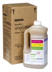 SimplyThick® Easy Mix Food and Beverage Thickener, Unflavored, 1.6 Liter Pump Bottle Gel