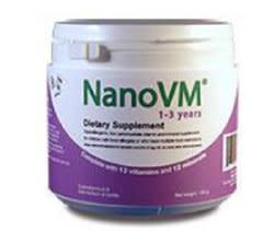 NanoVM® 1-3 Years Pediatric Oral Supplement, Unflavored, 275 Gram Can Powder