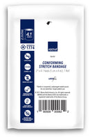 Abena® Sterile 1-Ply Conforming Bandage Roll, 2 Inch x 4.1 Yard, 12/CT