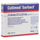 Cutimed® Sorbact® Sterile Wound Dressing Pad, 2.8 x 3.5 in., 5-pack, 5/BX