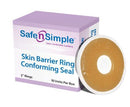 Safe-n'Simple Adhesive Barrier Ring, 10/BX