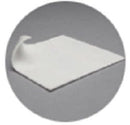 Durafiber Fiber Dressing, 4 x 4¾ Inch, 10/BX