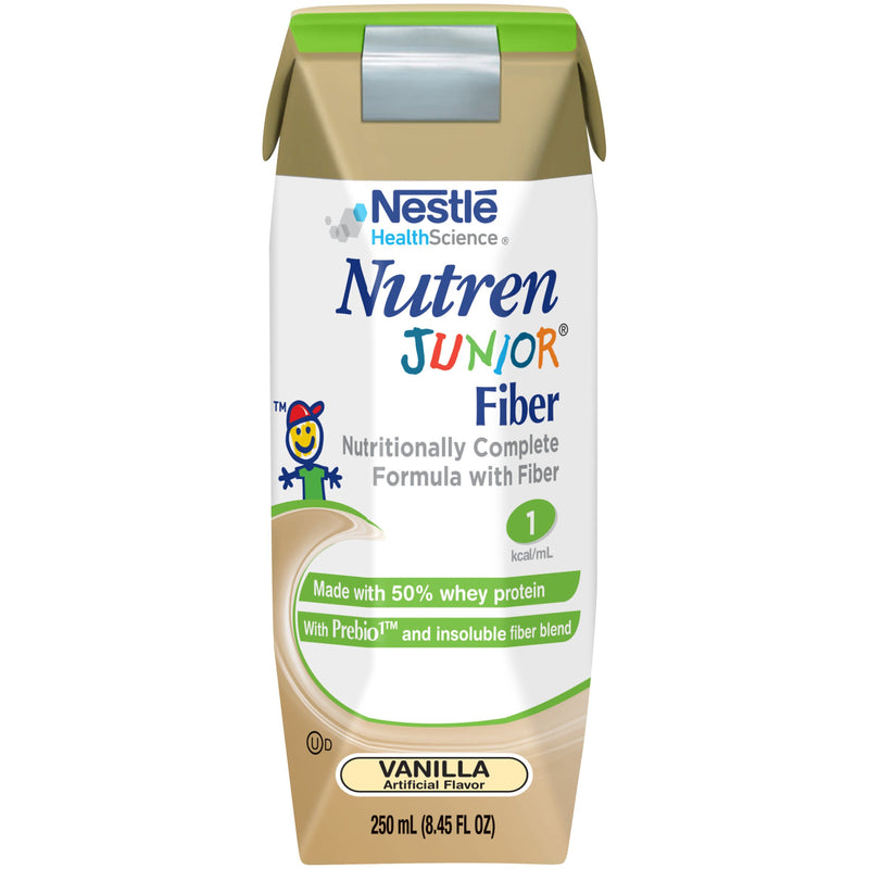 Nutren® Junior Pediatric Oral Supplement / Tube Feeding Formula, Vanilla Flavor, 8.45 oz. Tetra Prisma® Ready to Use