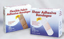 Dukal Economy Rectangular Sterile Adhesive Bandage, 1 x 3 in., Tan, 100/BX