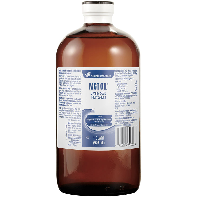 MCT Oil® Ready to Use Oral Supplement, Unflavored, 32 oz. Bottle