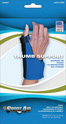 Sport-Aid™ Thumb Support, Small/Medium, Blue, 1/EA