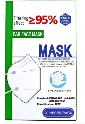KN95 Ear Face Mask 20 pieces/1PK