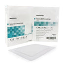 McKesson Rectangular Sterile Adhesive Polypropylene/Rayon Dressing, 6 x 8 Inch, White, 25/BX