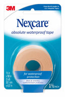 Nexcare™ Absolute Waterproof First Aid Tape, 1½ inch x 5 yard, 24/CS