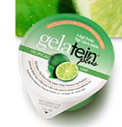 Gelatein® Plus with MCT Oil Medtrition/National Nutrition, Tropical Lime Flavor, Ready to Use 4 oz. Cup