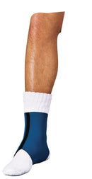 Sport Aid™ Ankle Support, Small, 6 to 8 Inch Ankle Circumference, Navy, 1/EA