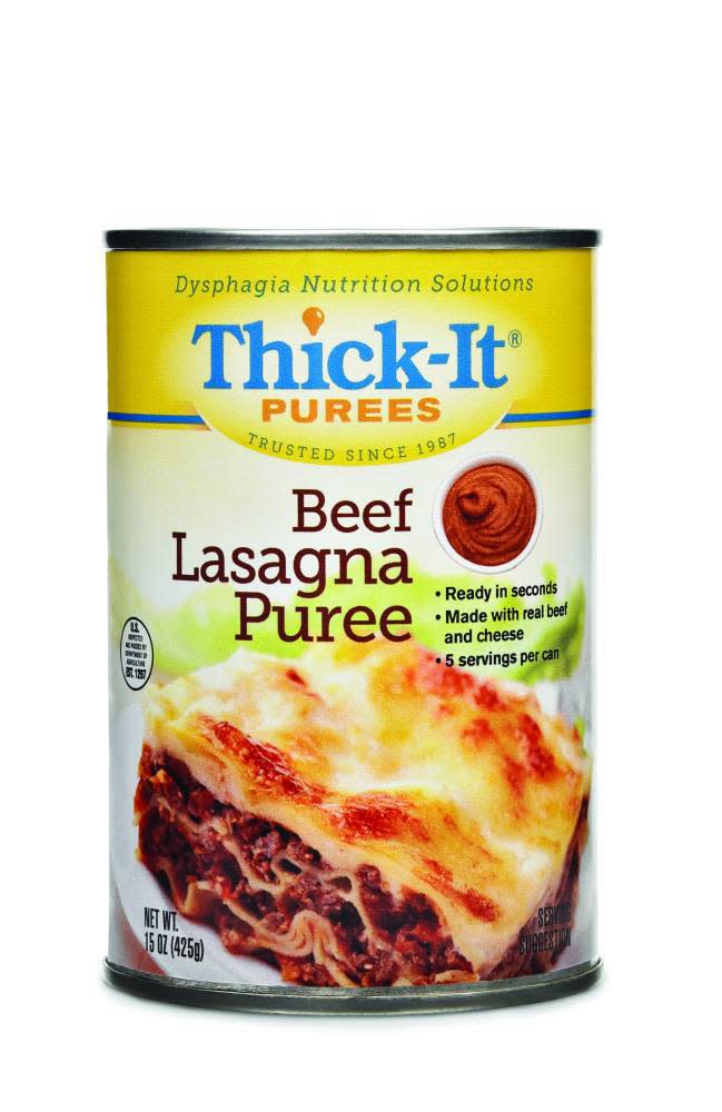 Thick-It® Puree, Beef Lasagna Flavor, Ready To Use 15 oz. Can