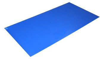 Poly Tack Adhesive Floor Mat, 4/CS