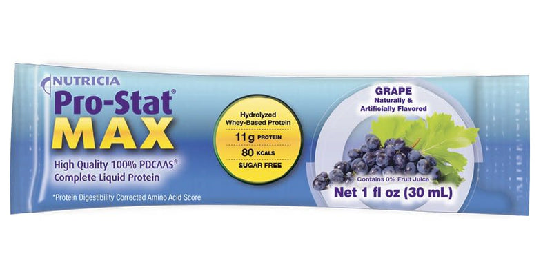 Pro-Stat® Max Protein Supplement, Grape Flavor, Ready To Use 1 oz. Individual Packet