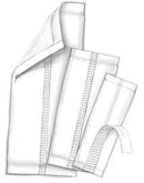 Simplicity™ Unisex Disposable Incontinence Liner, Pant Liner, One Size Fits Most, Moderate Absorbency