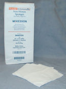 McKesson Nonsterile 4-Ply Square Nonwoven Polyester/Rayon Sponge, 4 x 4 in., 200-Pack, 200/PK