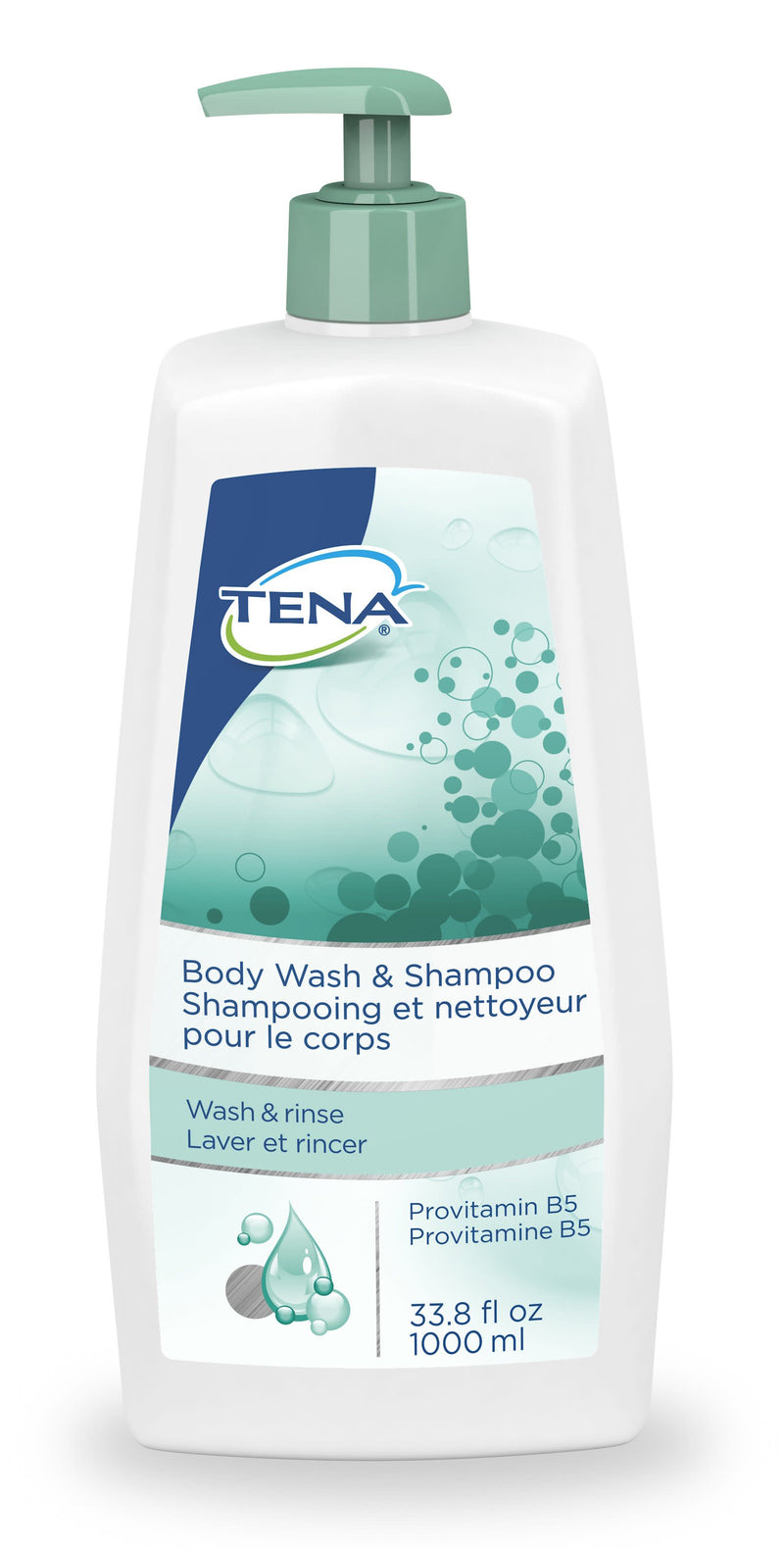 TENA® Scented Shampoo and Body Wash 33.8 oz. Pump Bottle