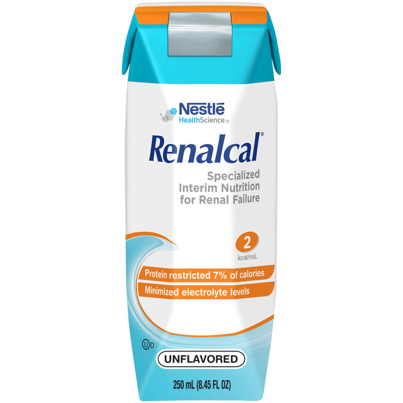 Renalcal® Tube Feeding Formula, Unflavored, Ready to Use 8.45 oz. Carton
