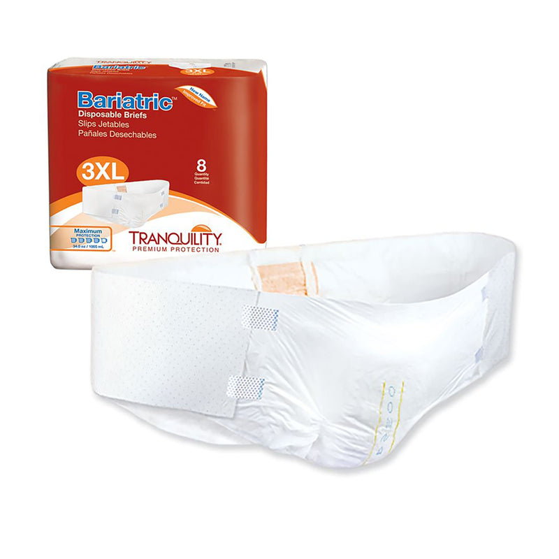 Tranquility® Bariatric Adult Heavy-Absorbent Incontinent Brief