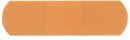 American® White Cross Adhesive Strip, .625 x 2¼ Inch, 100/BX