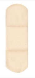 Stat American® White Cross Rectangular Sterile Adhesive Tricot Strip, 1 x 3 in., Tan, 1200/BX