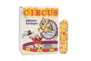 Stat Strip® Rectangular Fabric Sterile Adhesive Strip, 3/4 x 3 in., Circus Kid Design, 100/BX
