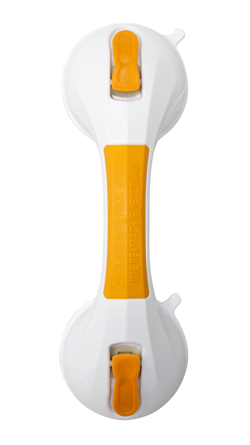 Suction-Cup Grab Bar McKesson White / Yellow Plastic