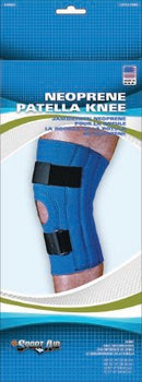 Sport-Aid™ Open Knee Sleeve, Extra-Large - 13 to 14 Inch Knee Circumference, Blue, 1/EA